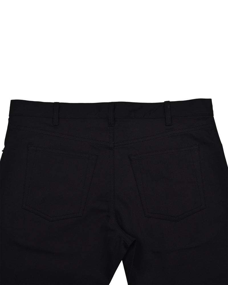 Jet Black Soft Twill Jeans