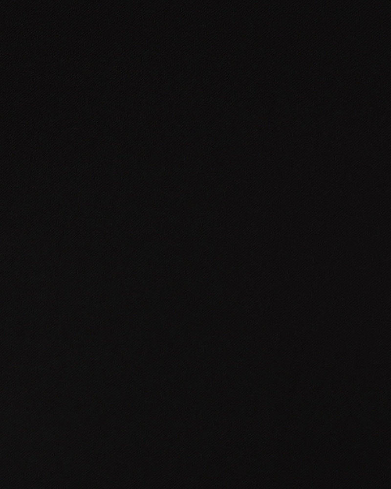 Close up view of jeans for men by Luxire in black