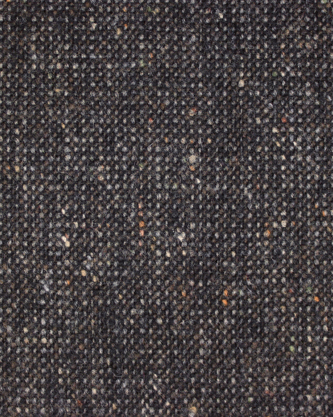 Molloy Plain Donegal Tweed Pants - Dark Brown