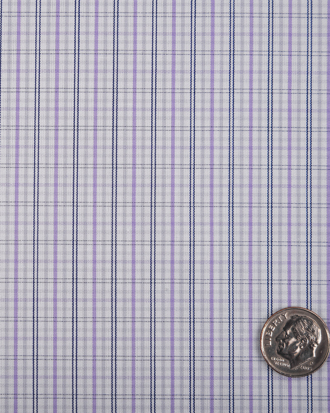 Alumo Navy and Purple Tattersall Checks