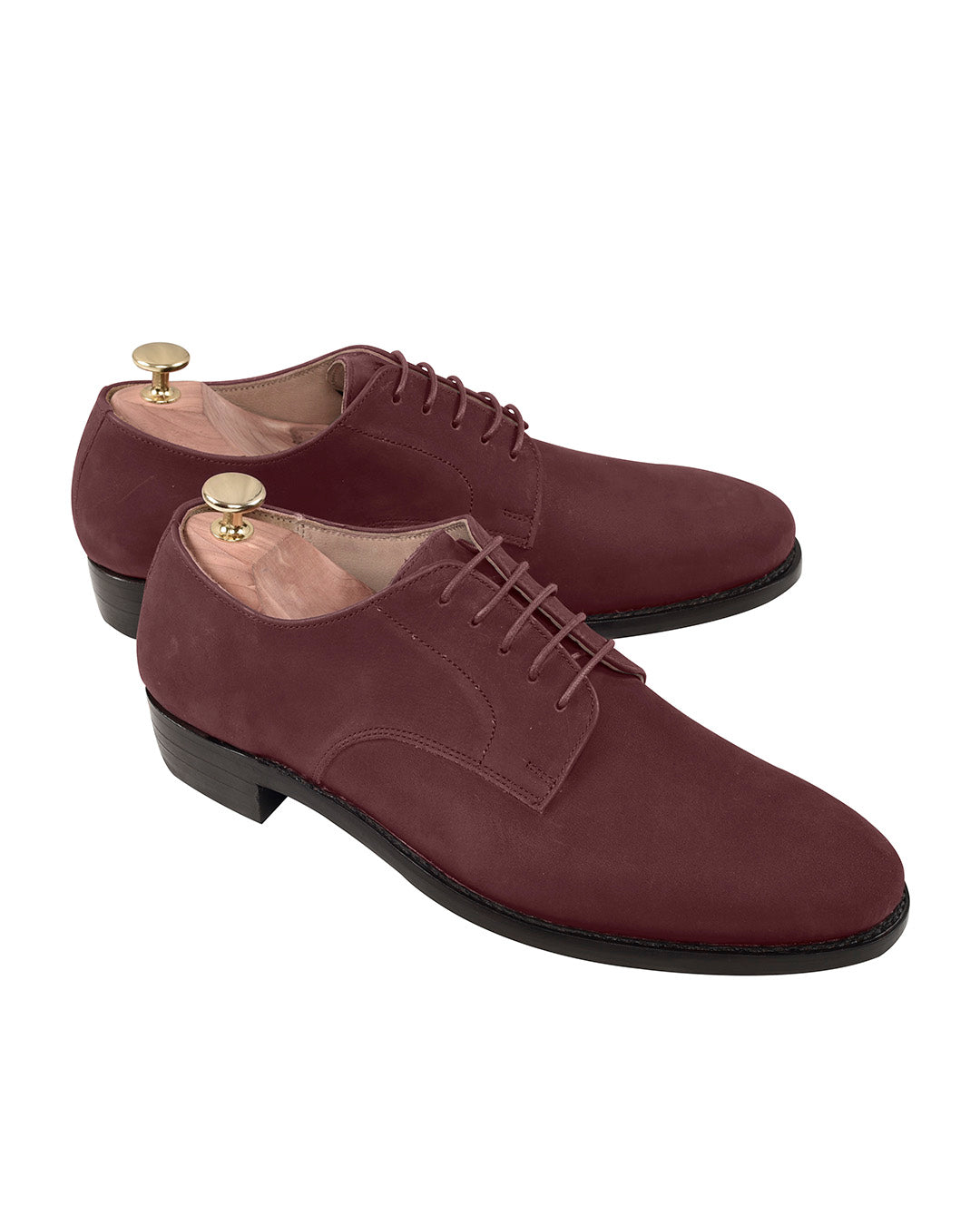 Nubuck Derby Burgundy