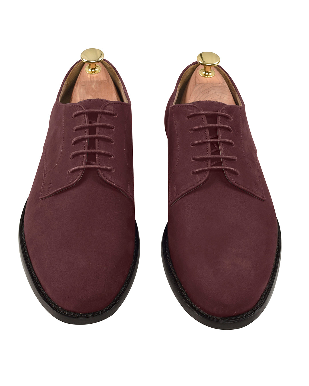 Nubuck Derby Burgundy