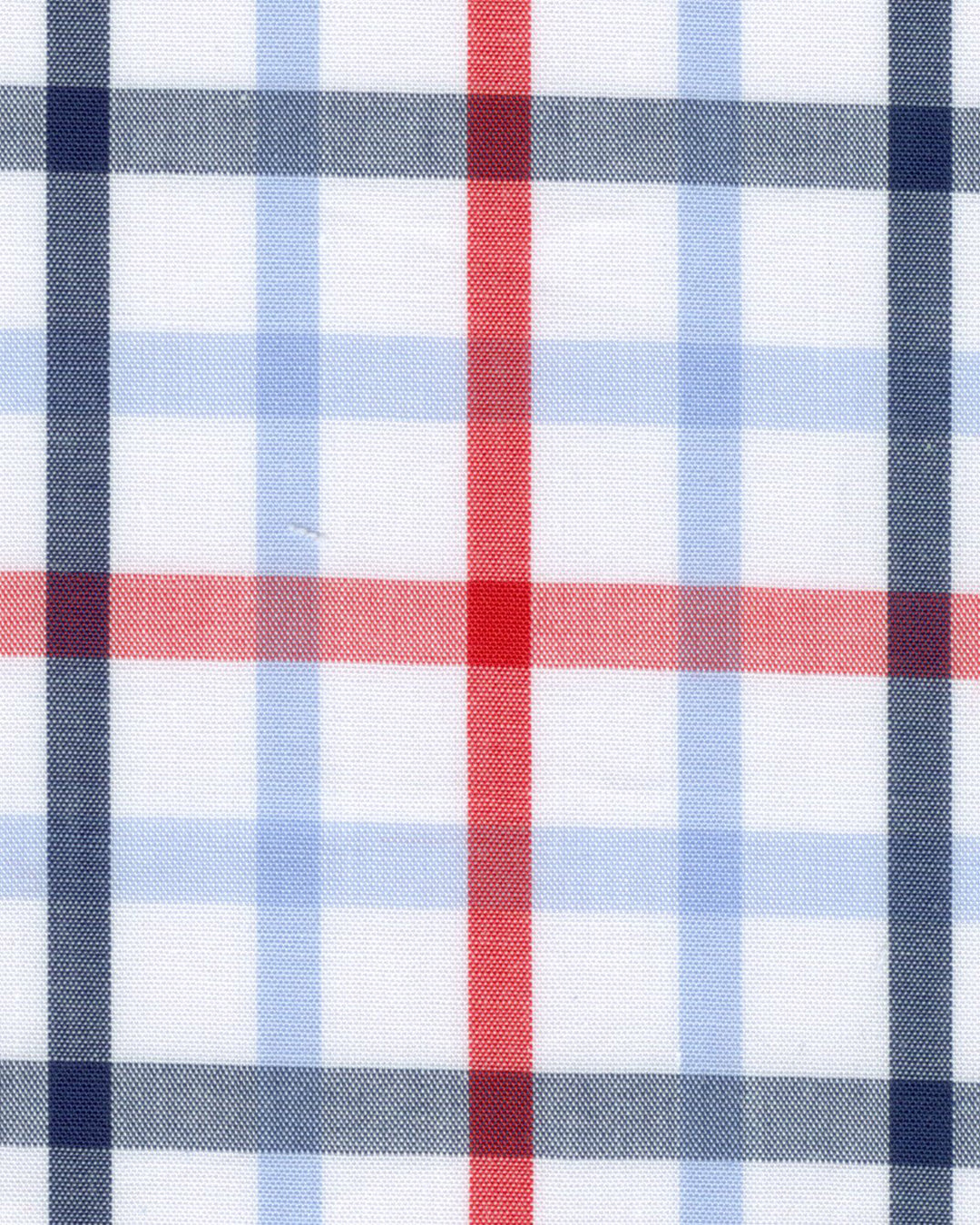 Red Navy Big Tattersall Shirt