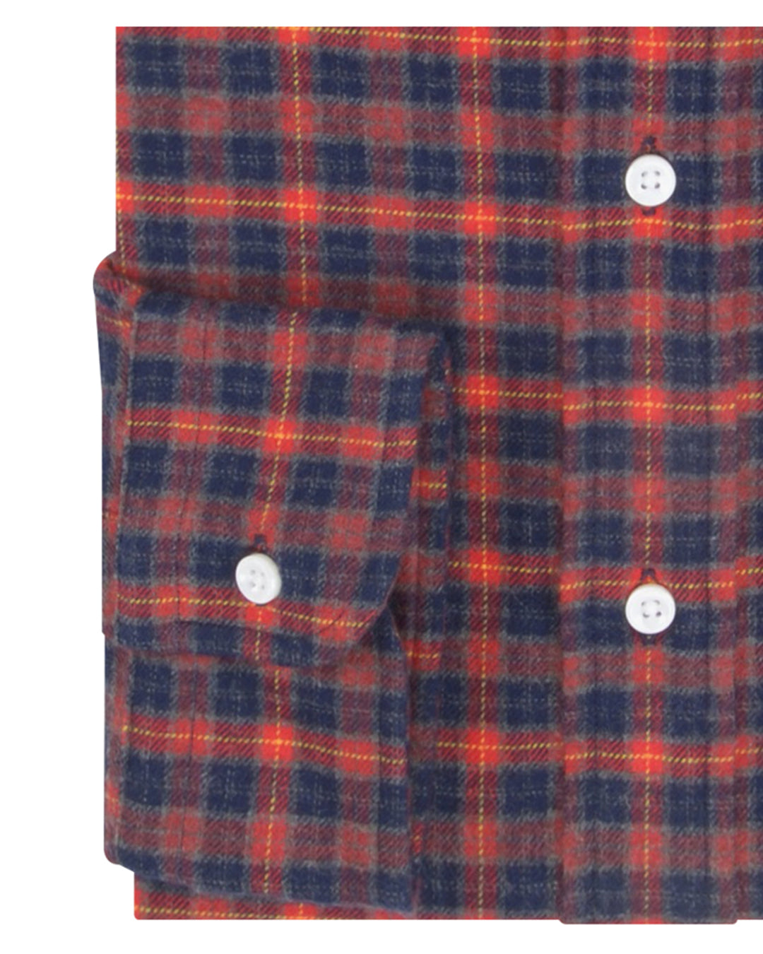 Flannel: Red Navy Grey Tattersall