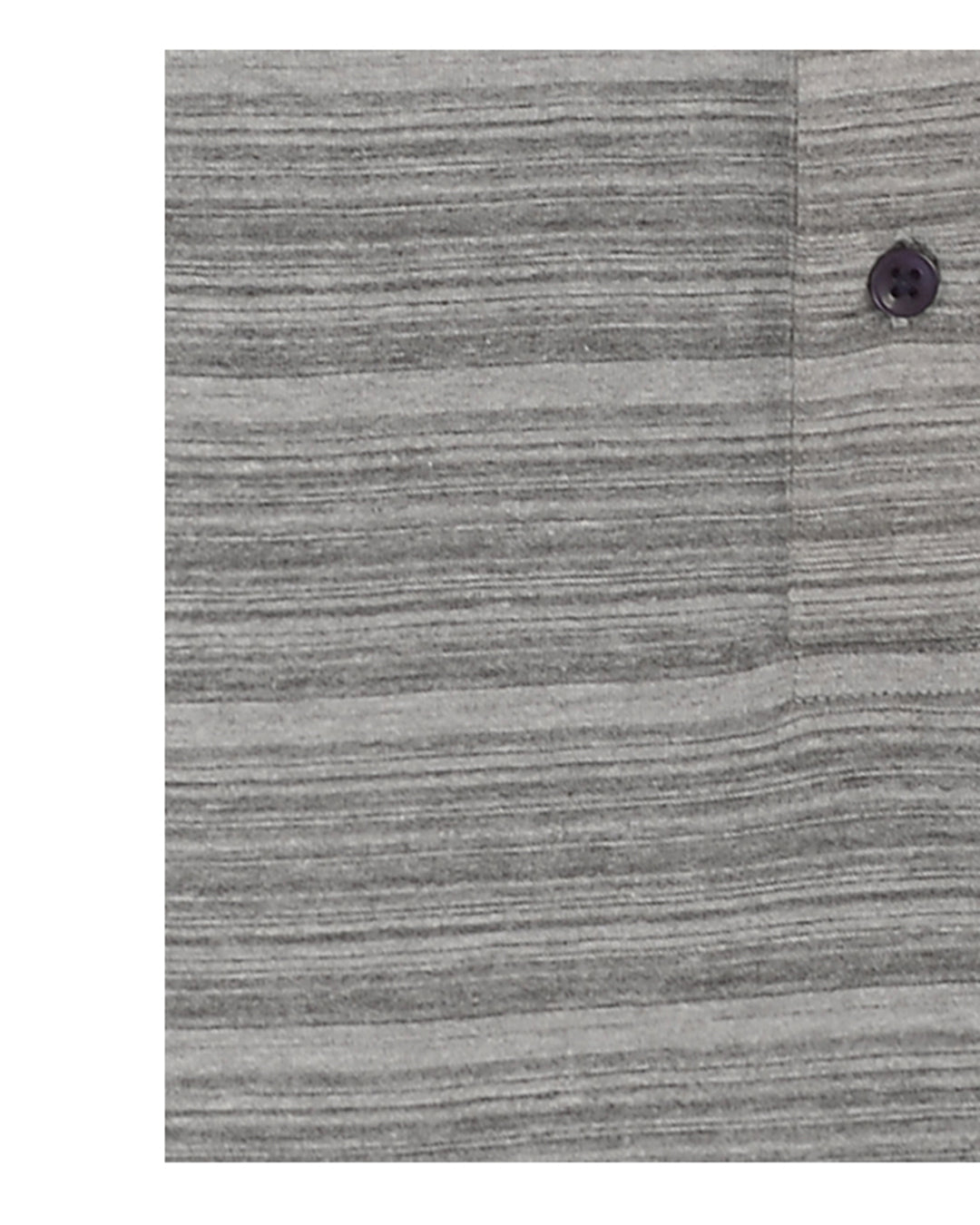 Grey Striped Polo T-shirt