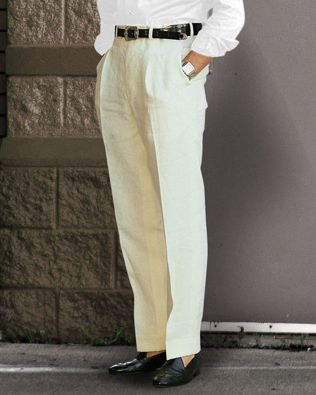 Linen/Linen-cotton Pants