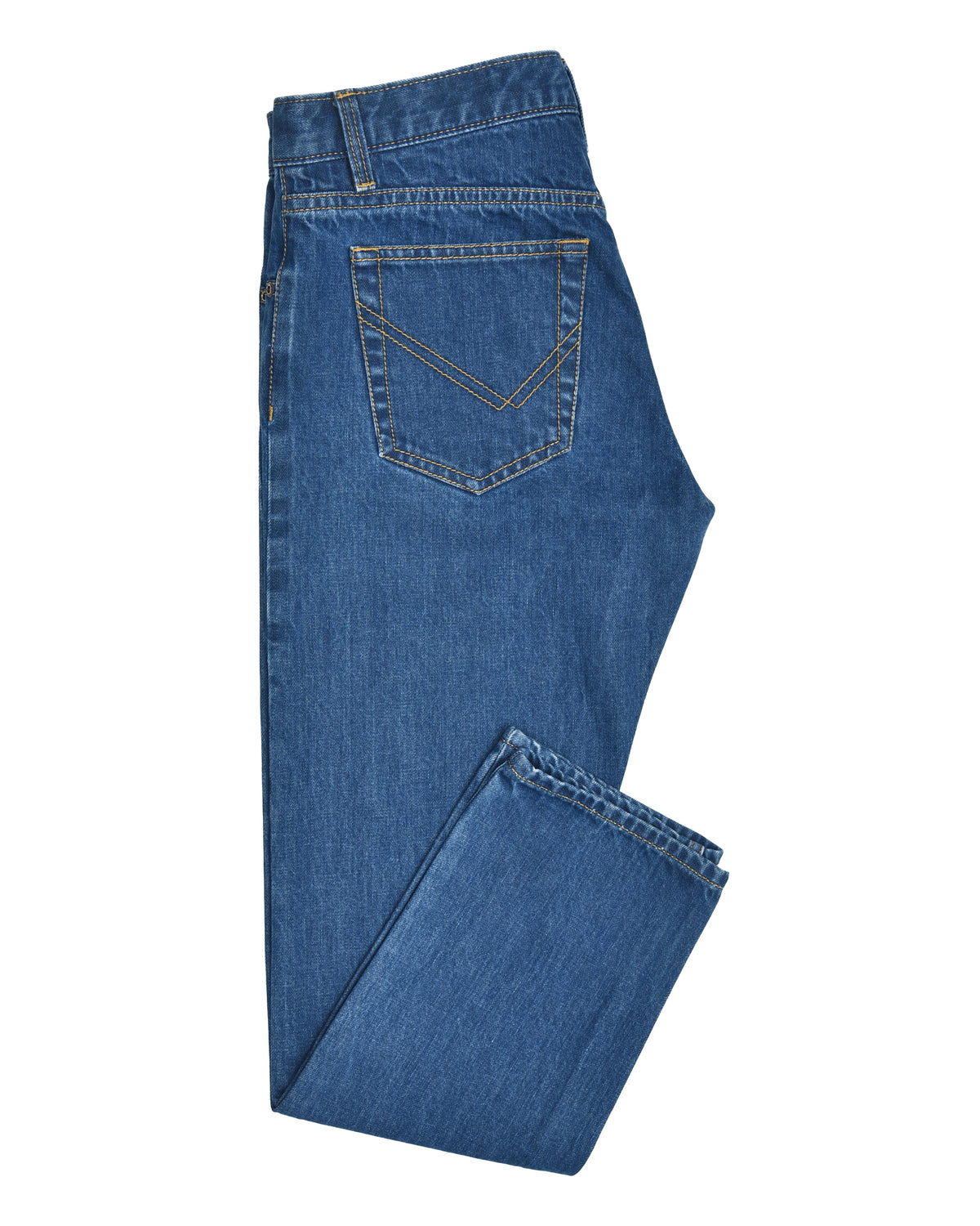Kaihara Fade Washed Indigo Selvedge Jeans - 1