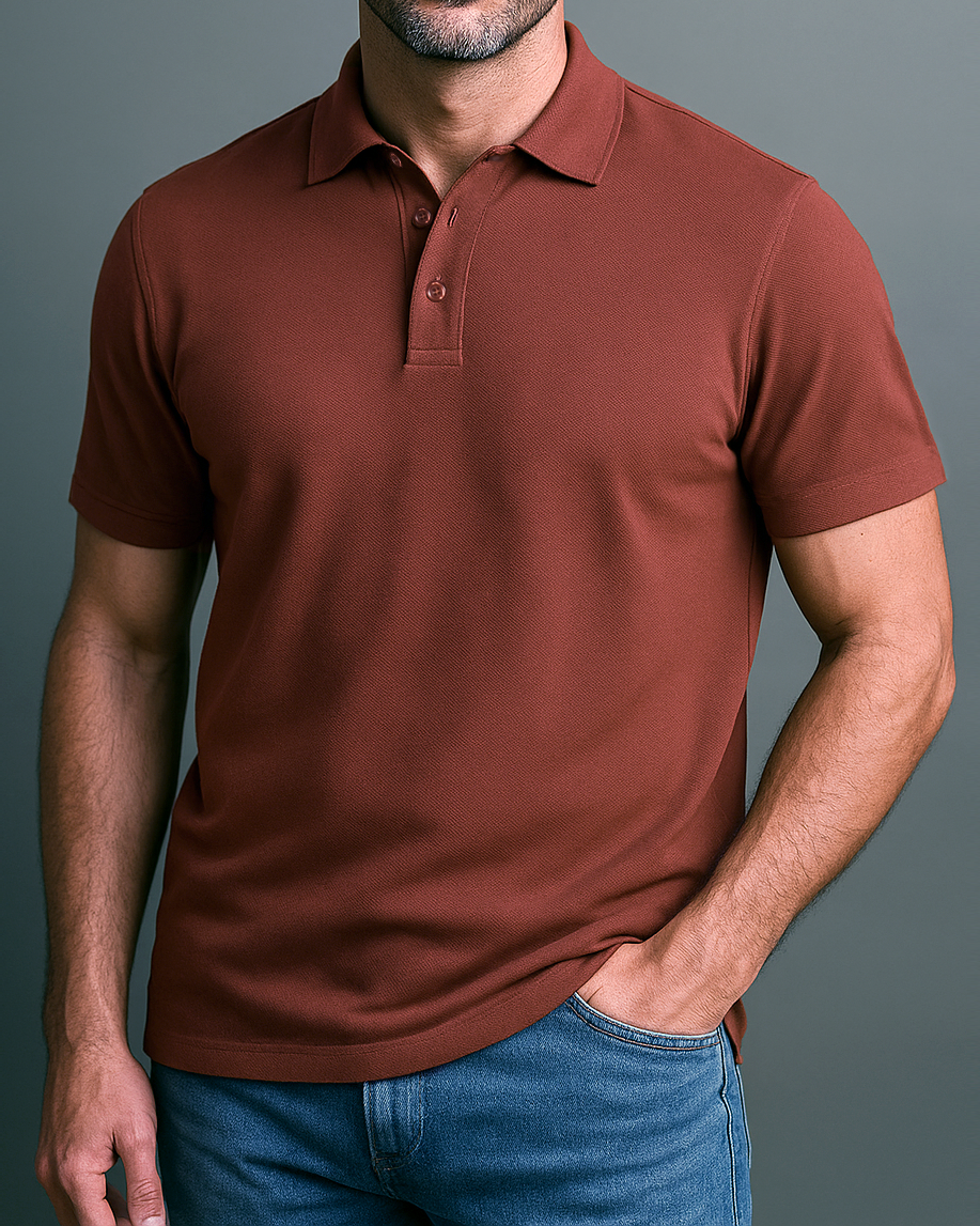 EZS Aria Rust Polo - 1