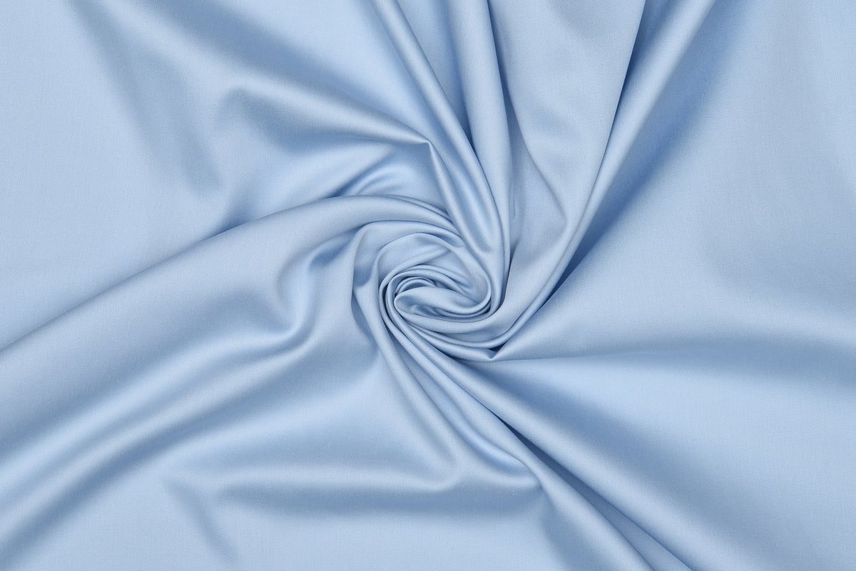 Getzner Pale Blue Satin Shirt - 4