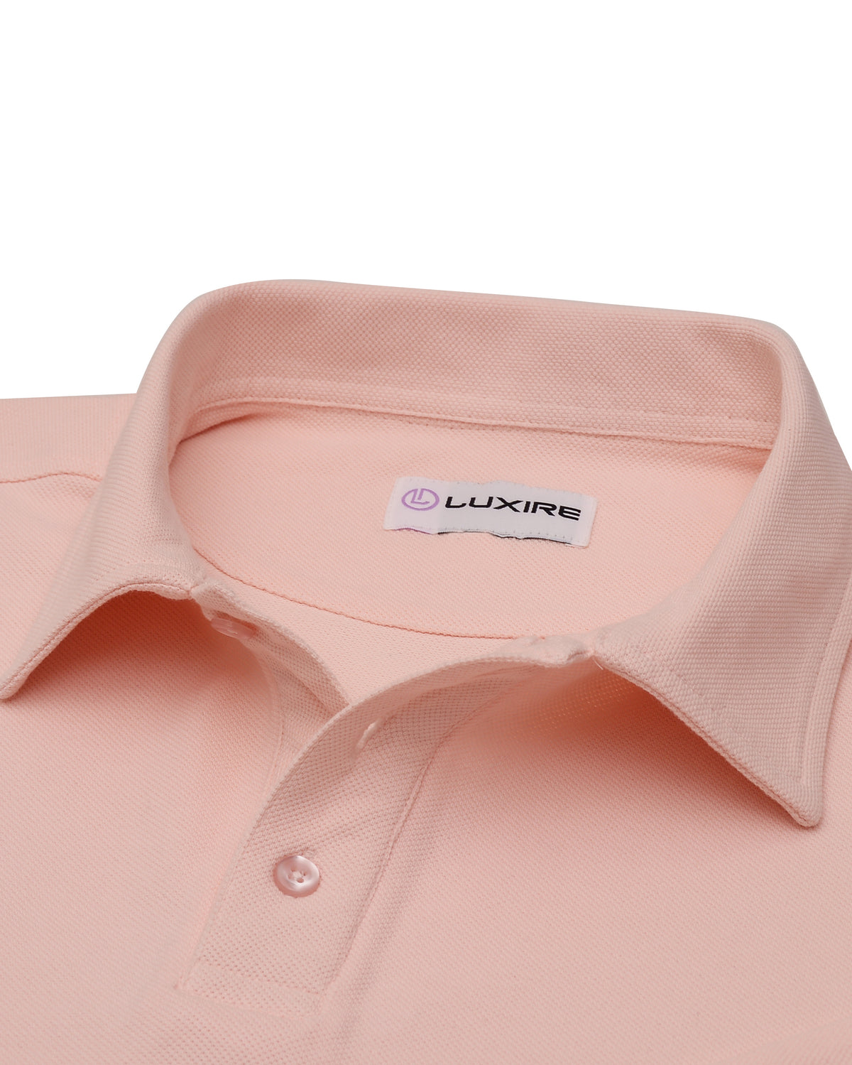 EZS Aria Pink Long Sleeve Polo - 10