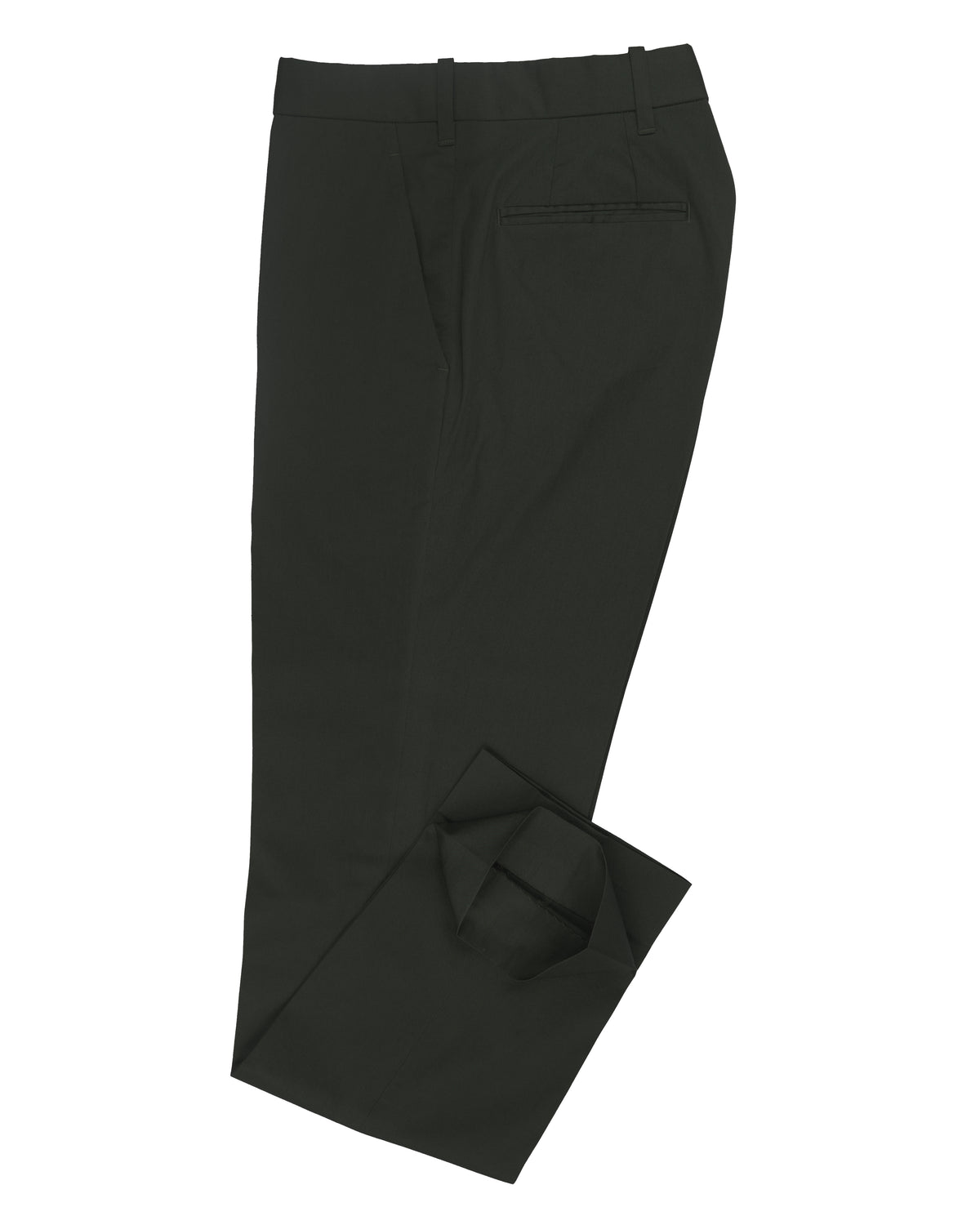 Olive Fine Twill Summer Chino - 2