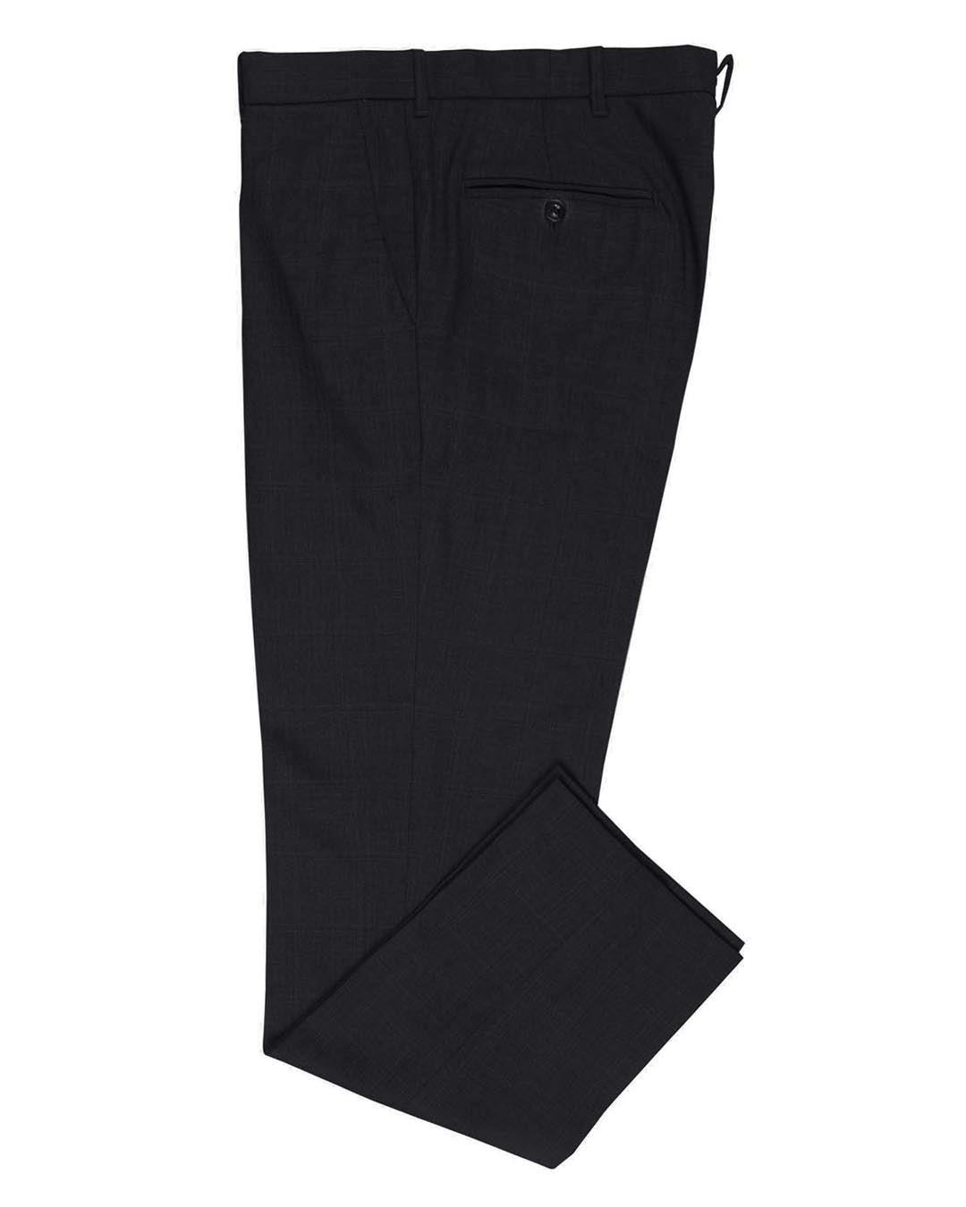 Drago: Super 160s Charcoal Prince of Wales Checks - 1