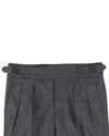 Gurkha Pant in Vitale Barberis Canonico - Flannels Grey