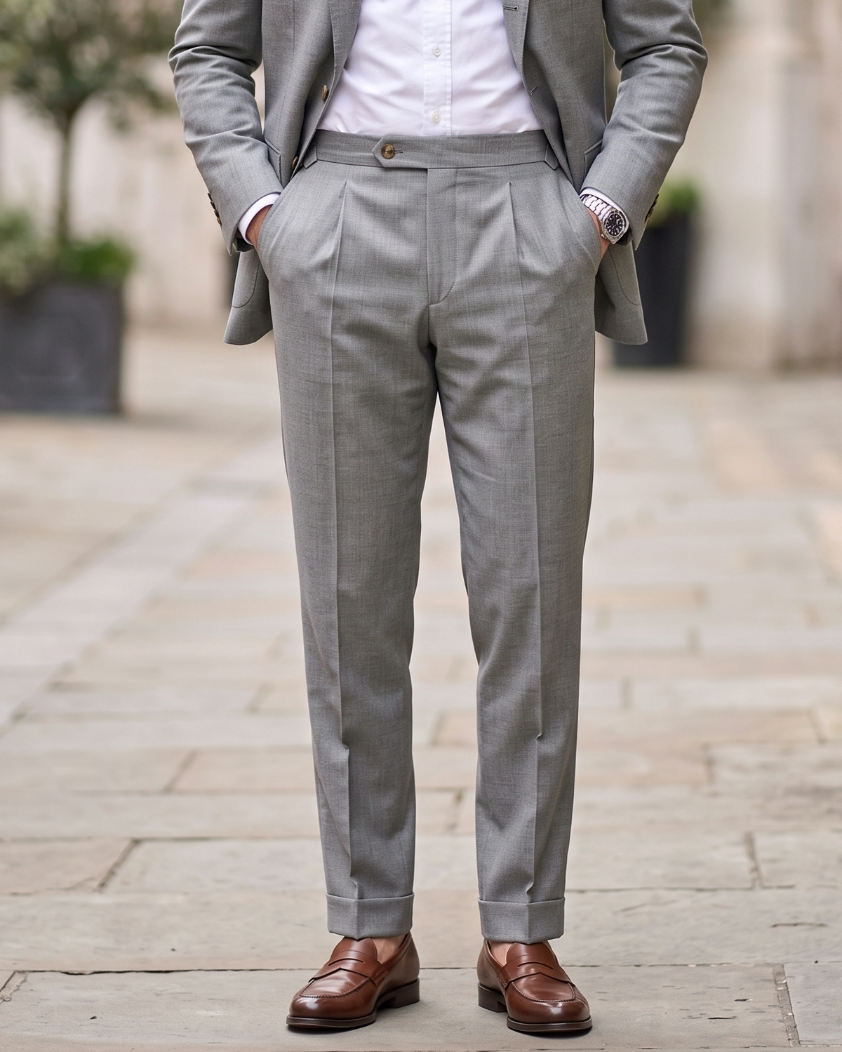 VBC Mid Grey Twill - 1