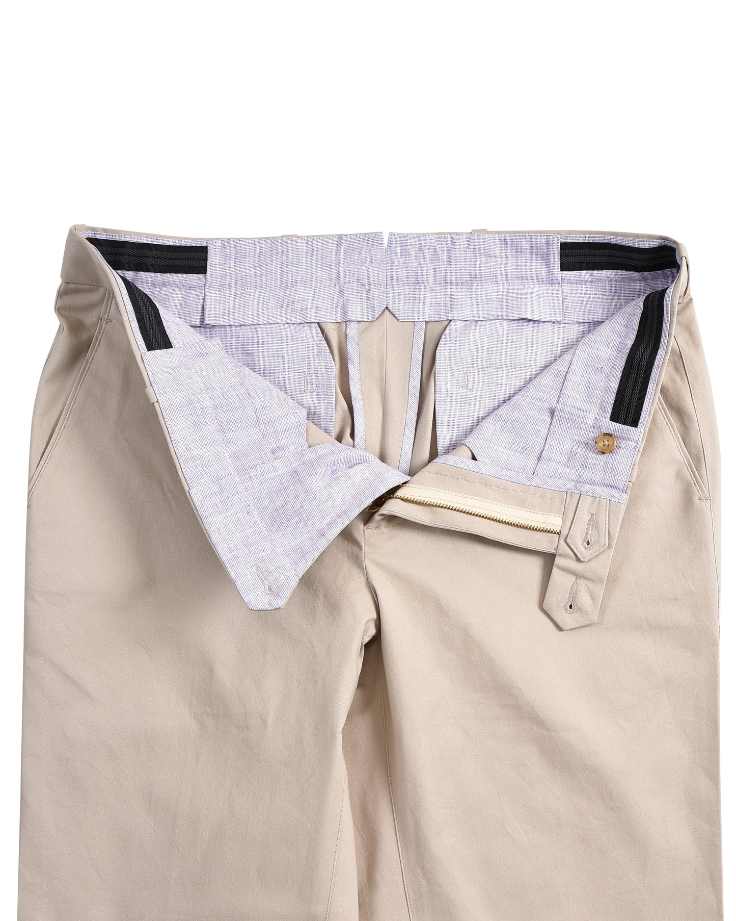 Beige Cotton Chino