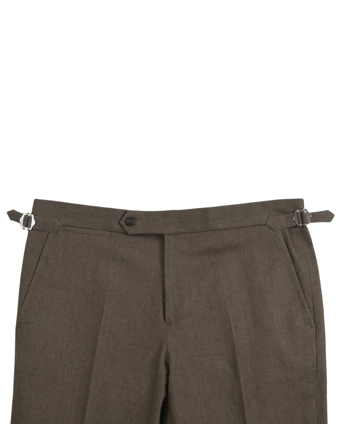Khaki Stretchable Denim - 3