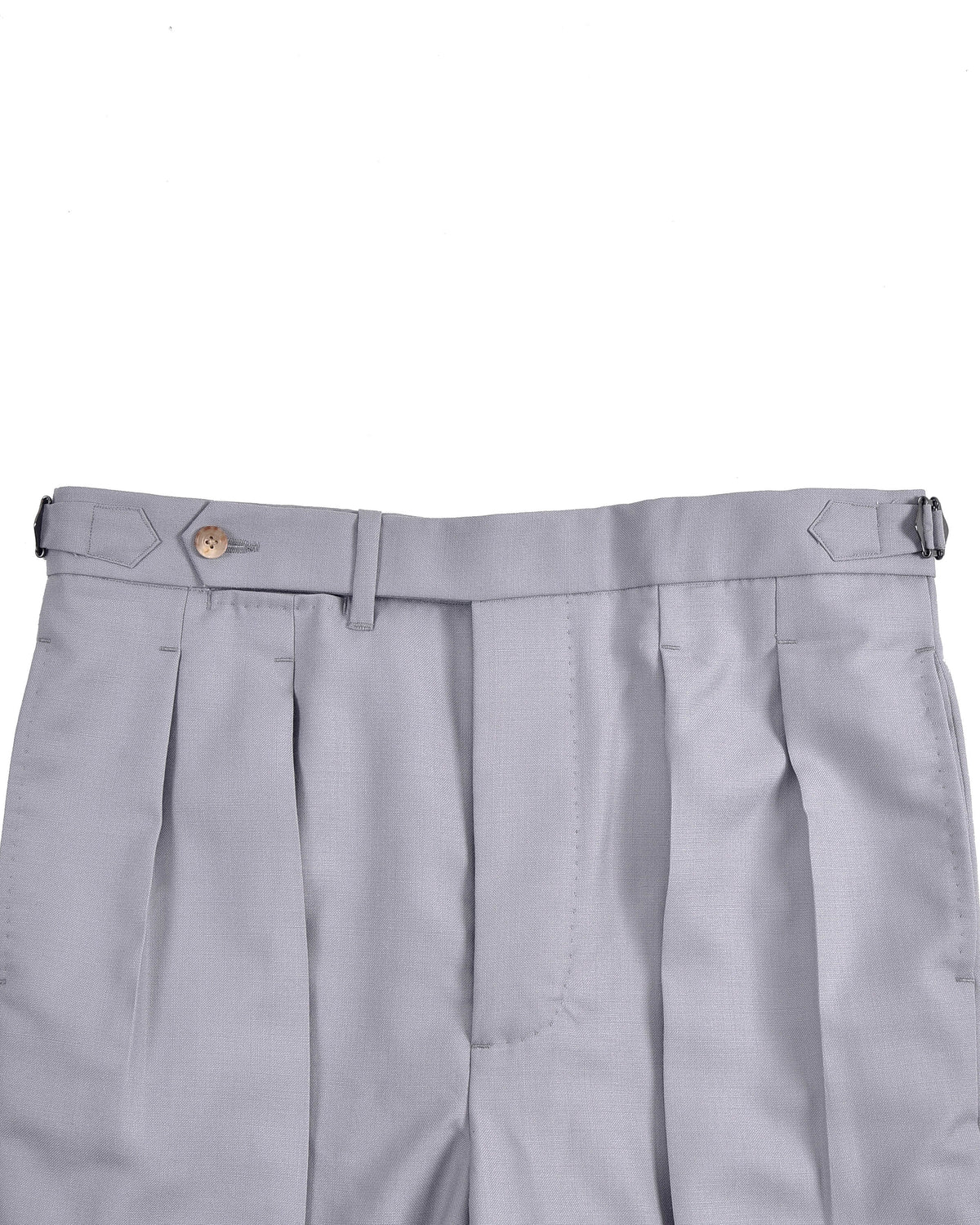 Dugdale Fine Worsted - Light Grey Plain - 3