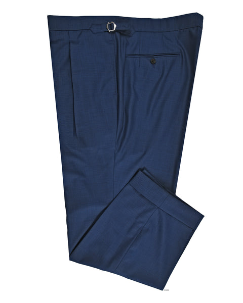 Drago: Super 160s Royal-Blue Prince of Wales Checks