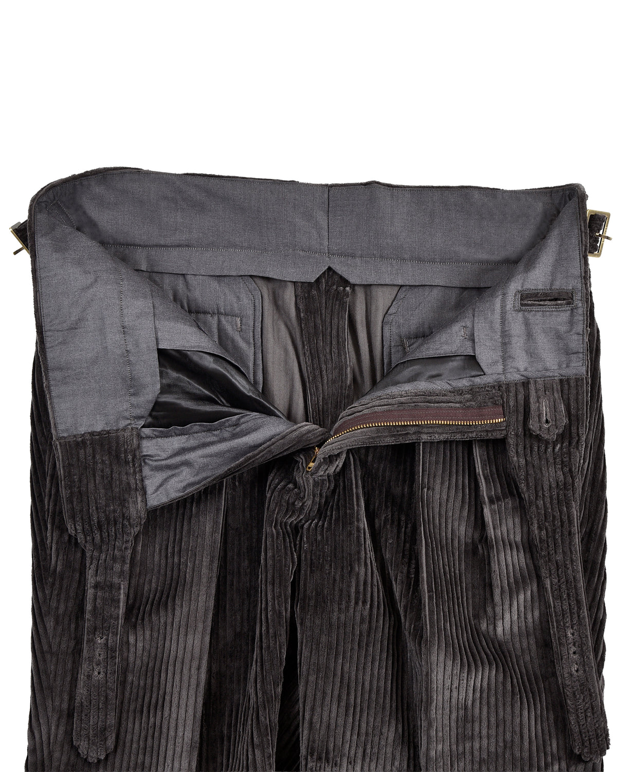 Modrone 4-Wale Grey Corduroy - 5