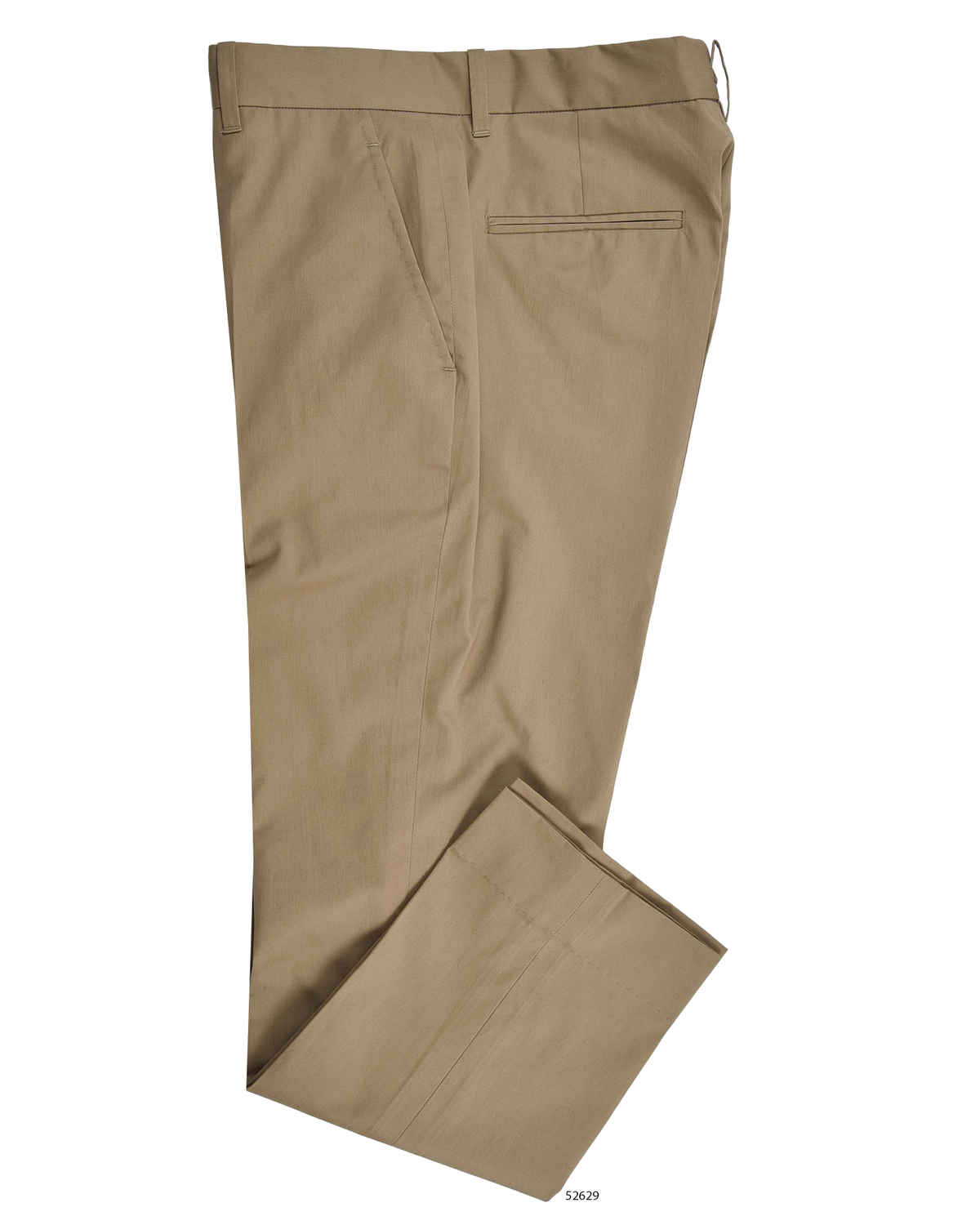 Drab British Khaki Soft Twill Chino - 1