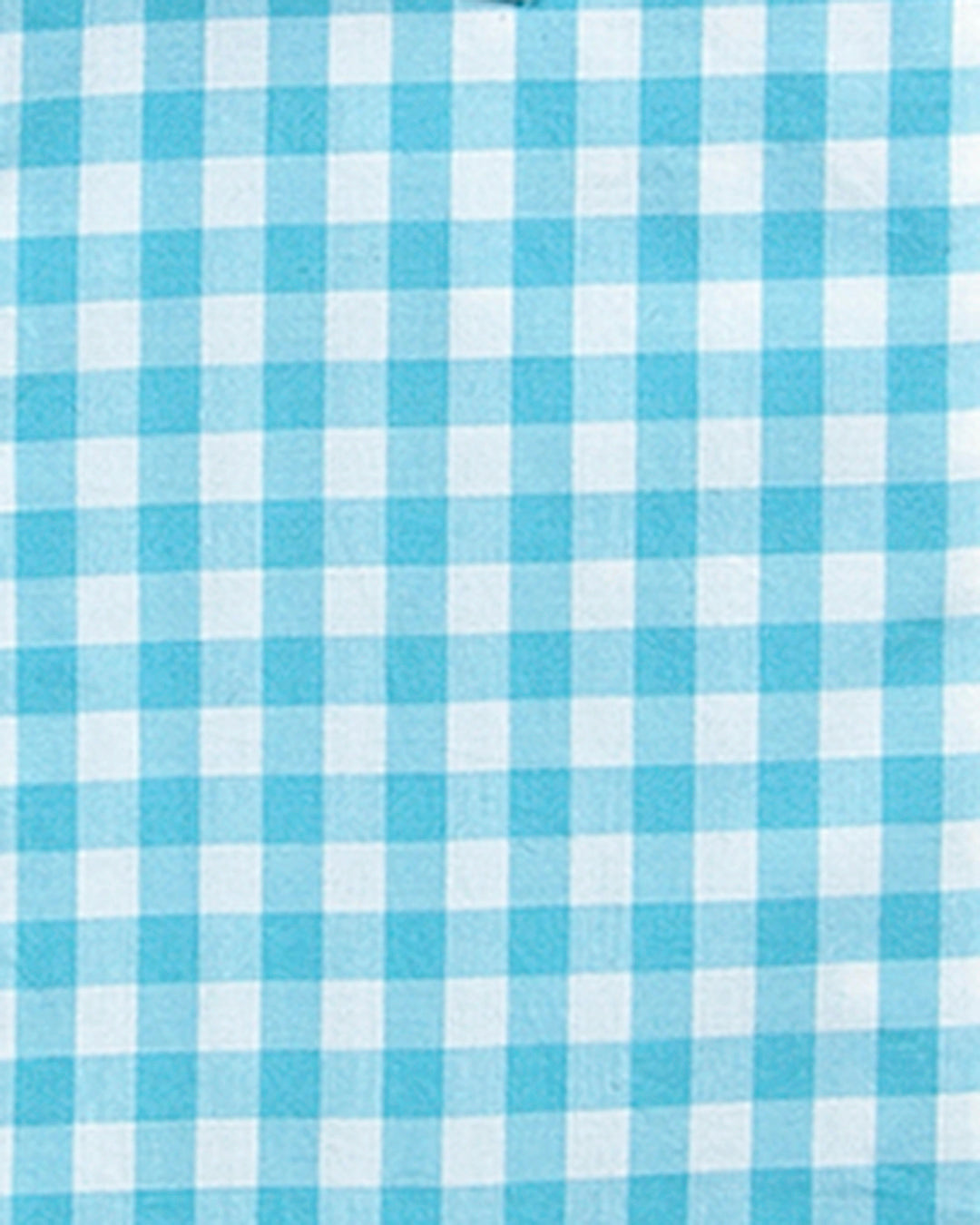 Ocean Blue Gingham Shirt