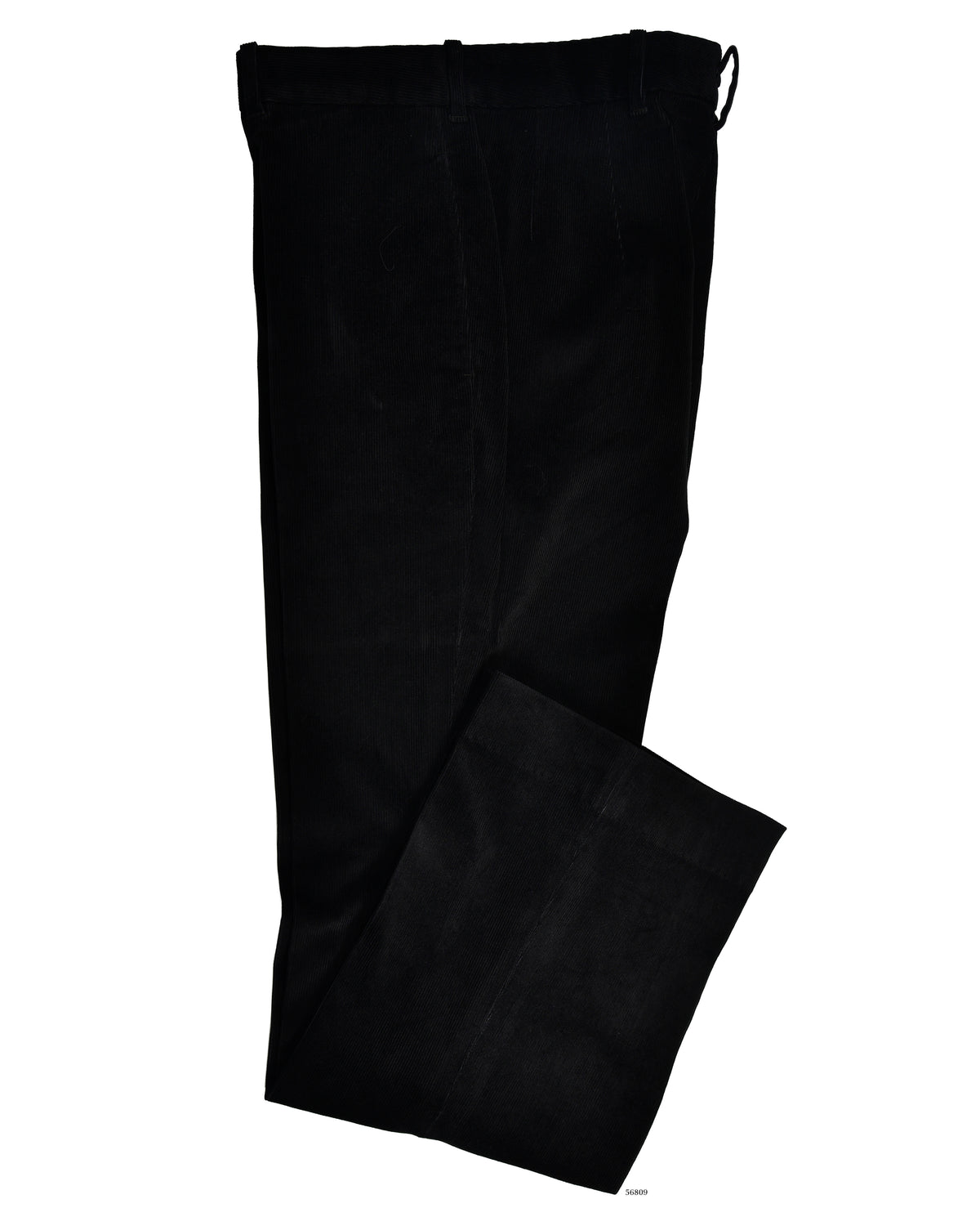 Midnight Black Corduroy - 1