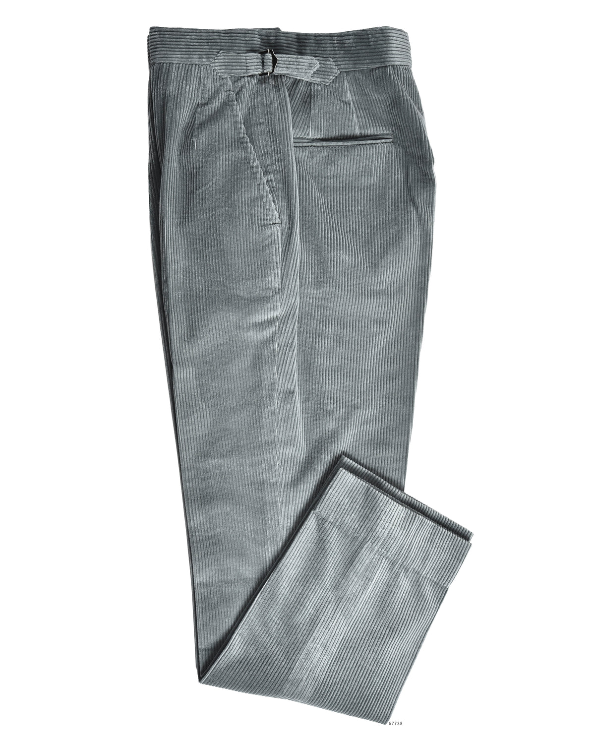 Modrone 6-Wale Duck-Egg Corduroy - 1