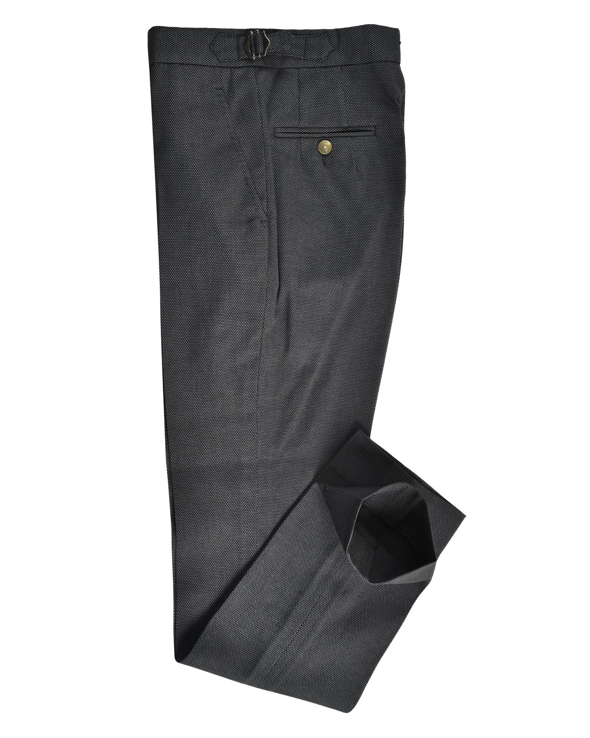 Light & Dark Grey Dotted Twill - 2