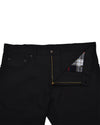 Jet Black Soft Twill Jeans