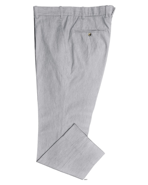 Light Grey Cotton Dress Pants