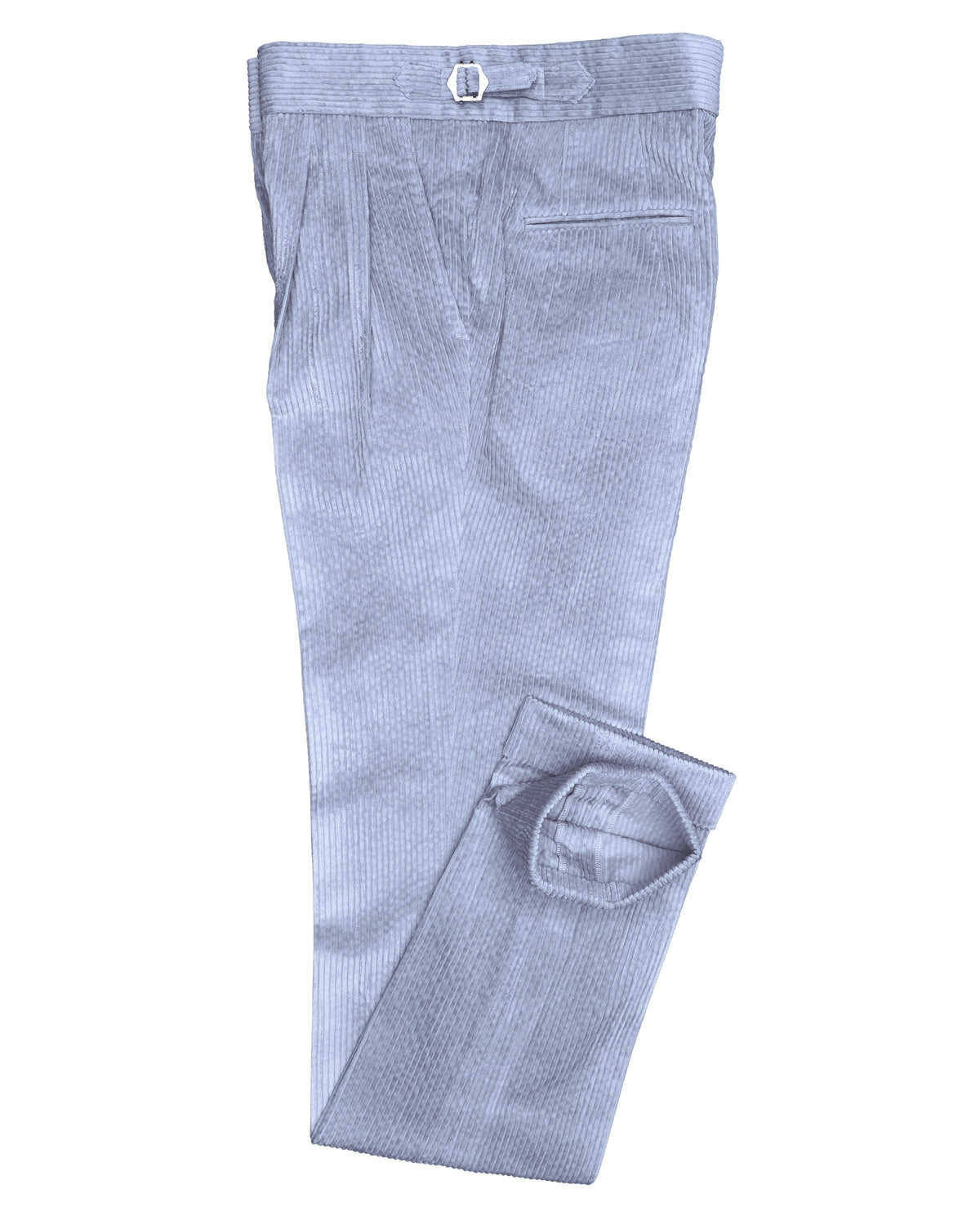 Modrone Corduroy Seersucker Bluish-Gray -8 Wale - 2