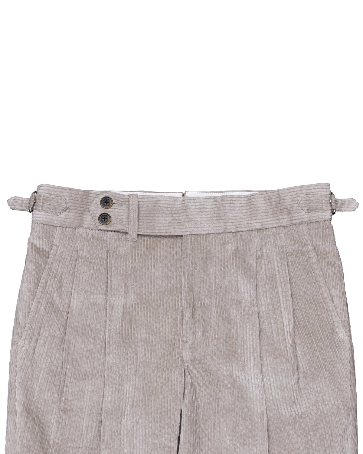 Modrone Corduroy Seersucker Beige - 8 Wale - 3