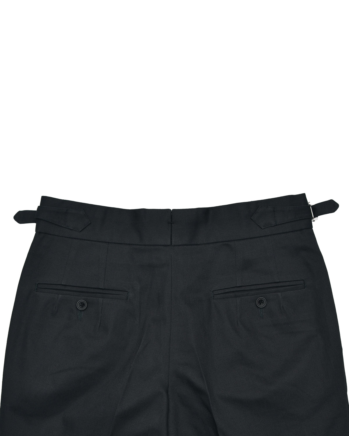Dark Charcoal Grey Twill Pant - 6