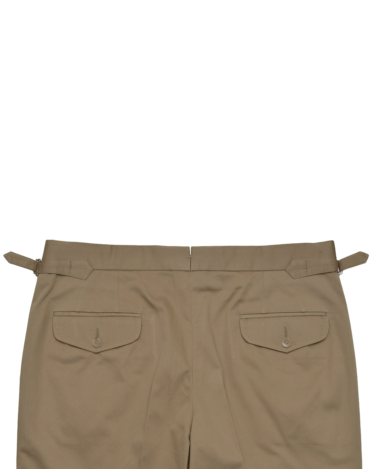 Pleated Military Khaki Dress Pant - 6