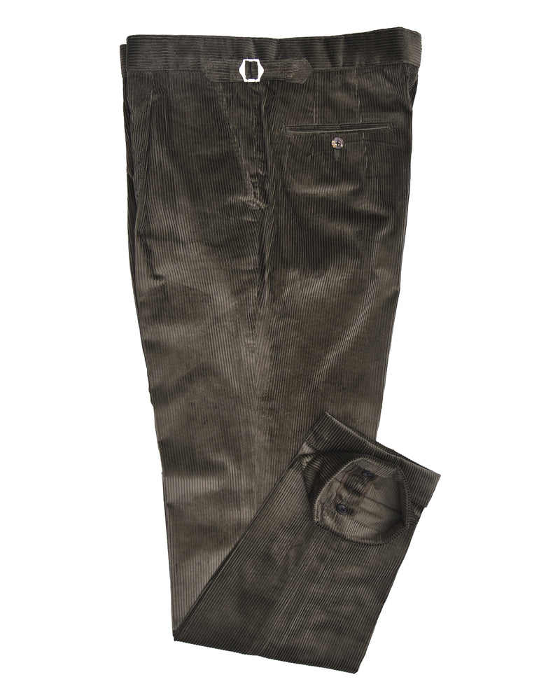 Modrone Corduroy Green Olive - 8 Wale
