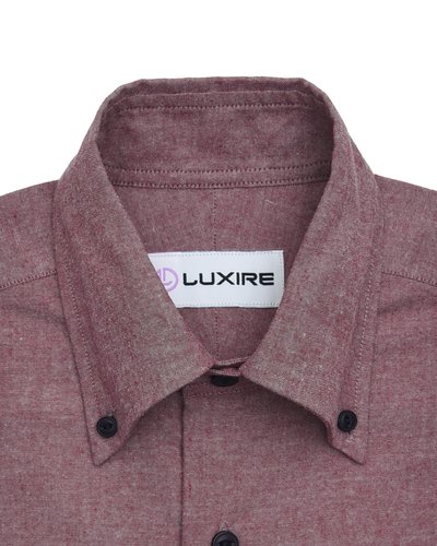 Maroon Oxford Shirt