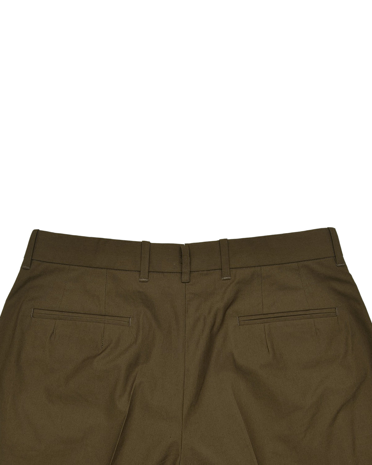 Greenish Khaki Plain Chino - 6