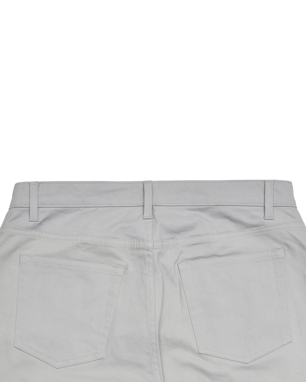 Pastel Stone Grey Twill Chino - 6