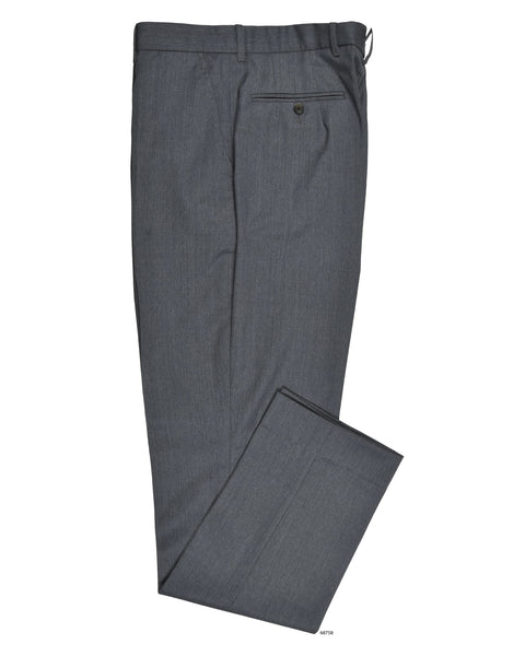 Cerruti: Nickel Grey Dress Wool