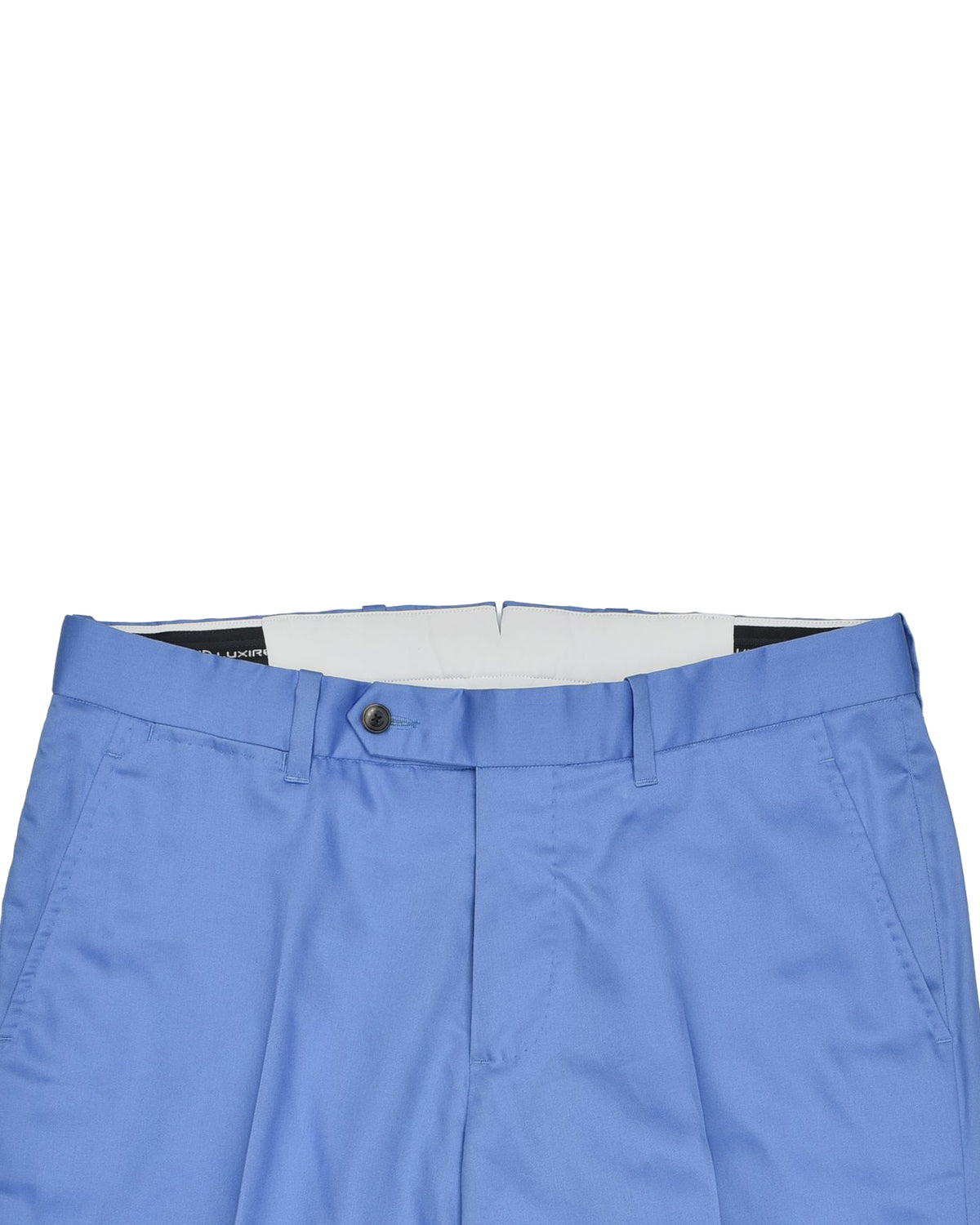 Light Cobalt Blue Twill Pants - 3