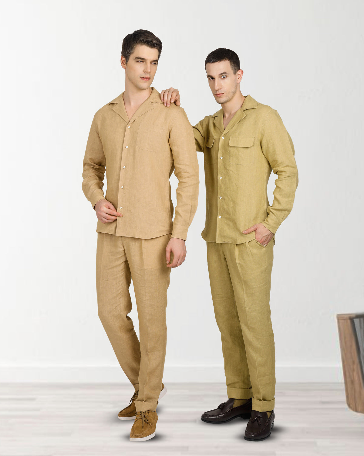 Goldish Yellow Linen - 5