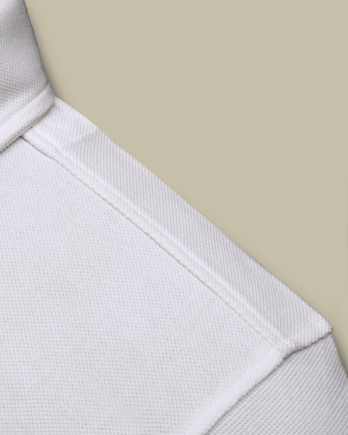 EZS Aria White Long Sleeve Polo - 5
