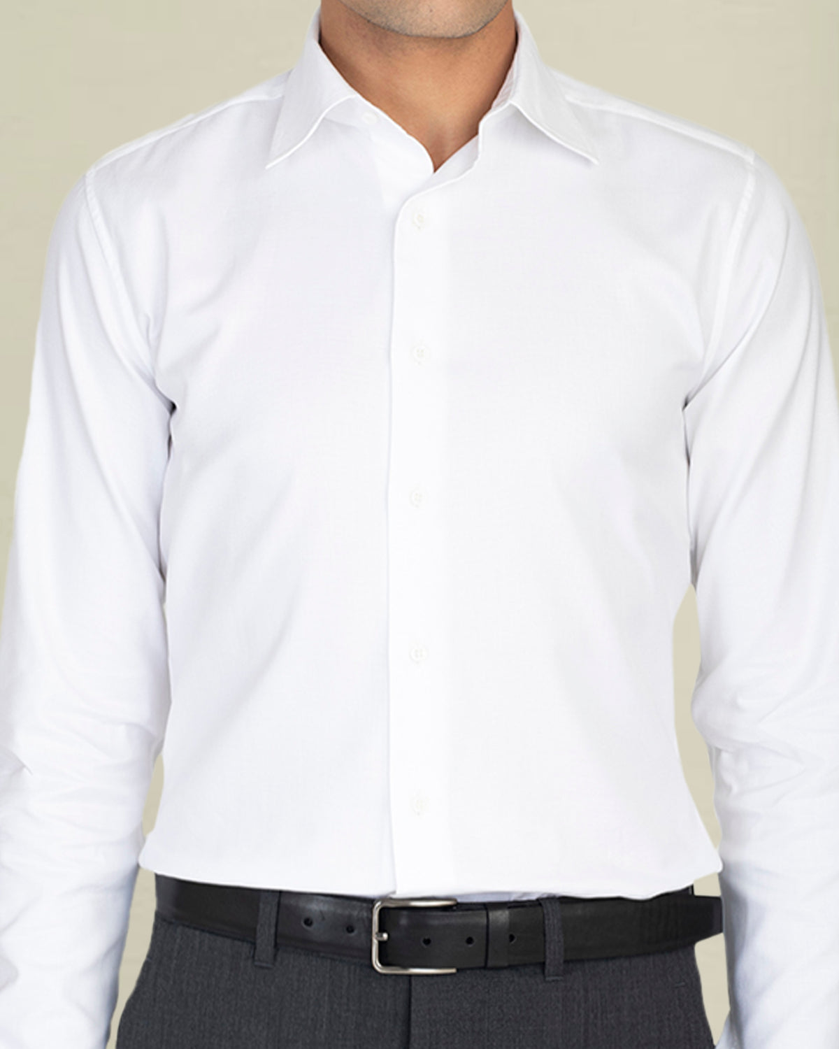 Brembana 2-Ply Giza White Royal Oxford Shirt - 1