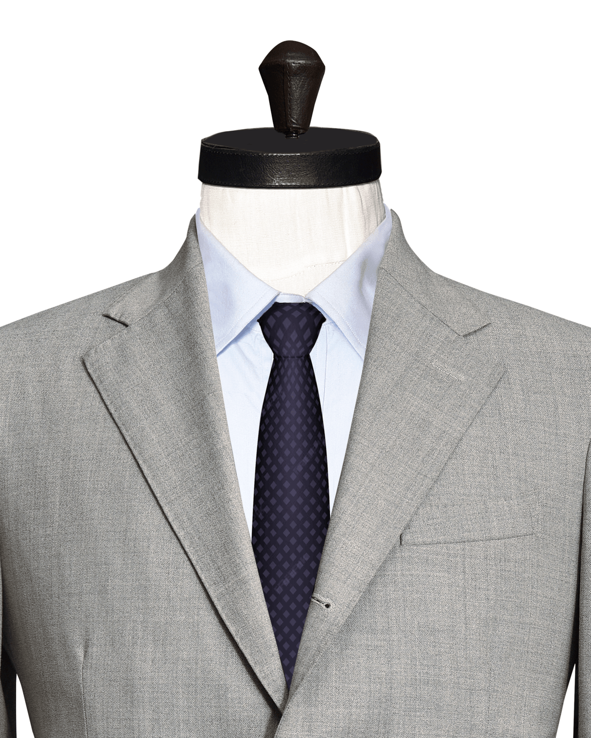VBC - 4 Ply Tropical Wool: Grey Ecru Melange Jacket - 2