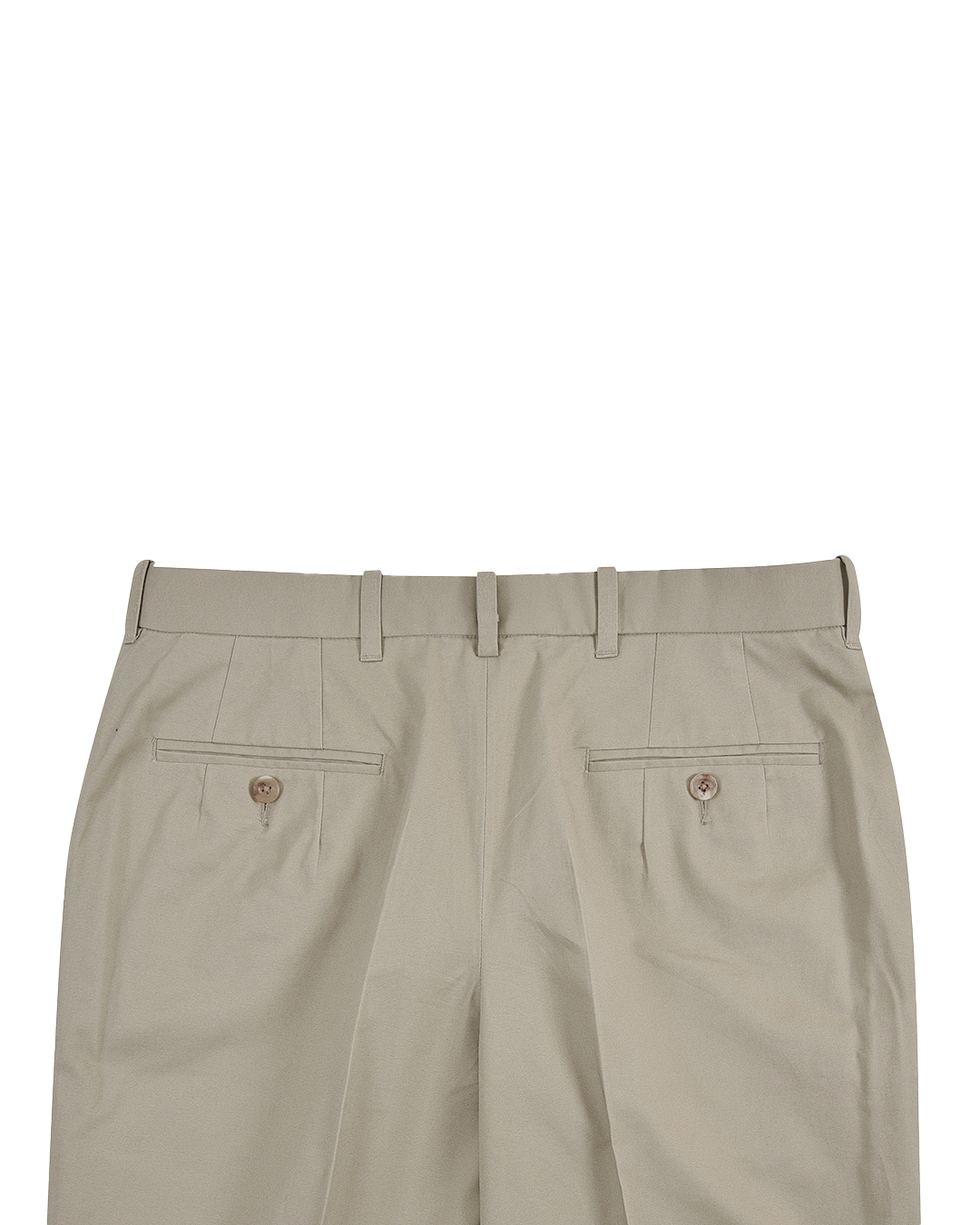 Soft Drab Cotton Dress Pant - 4