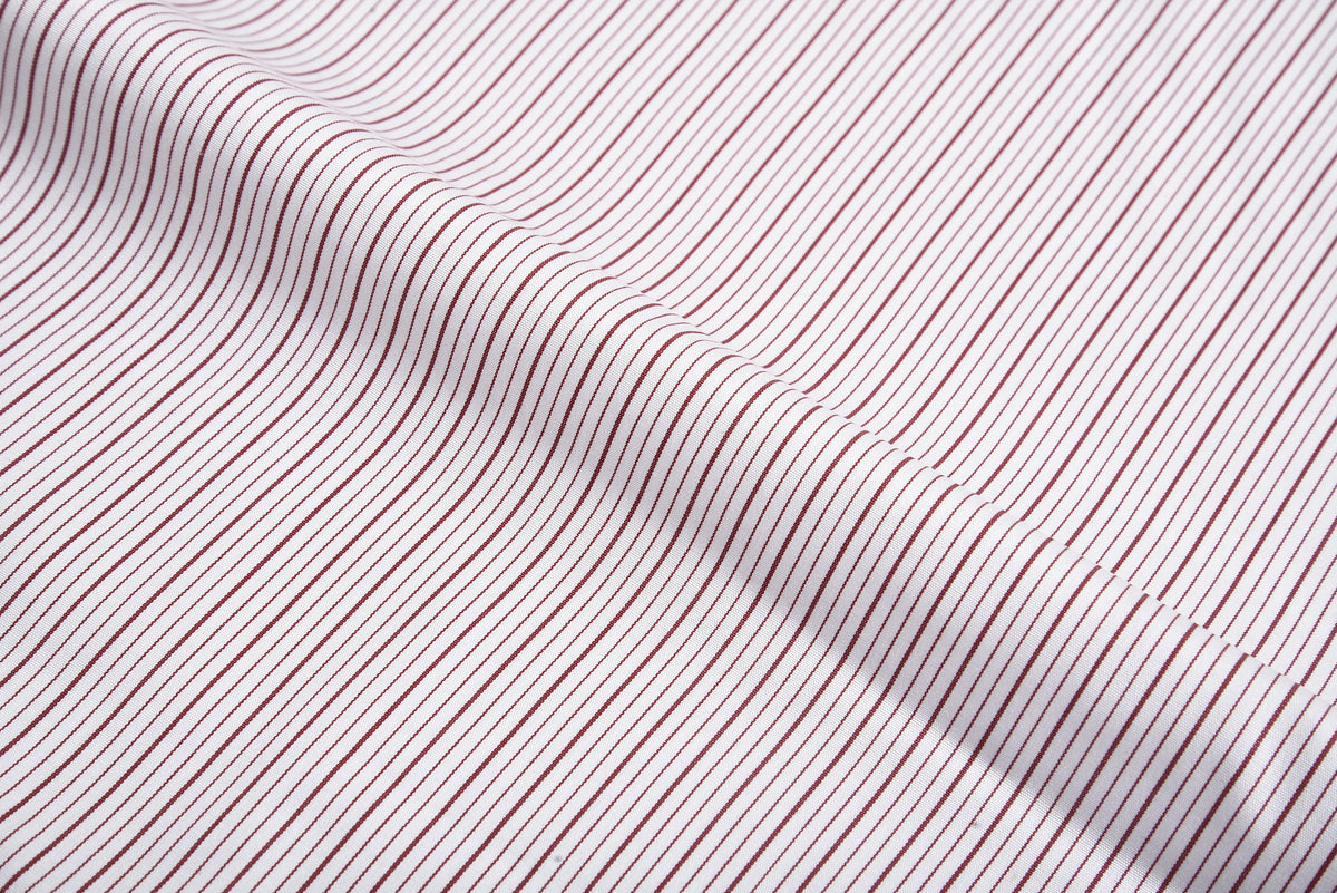Red  Pinstripes Shirt - 4