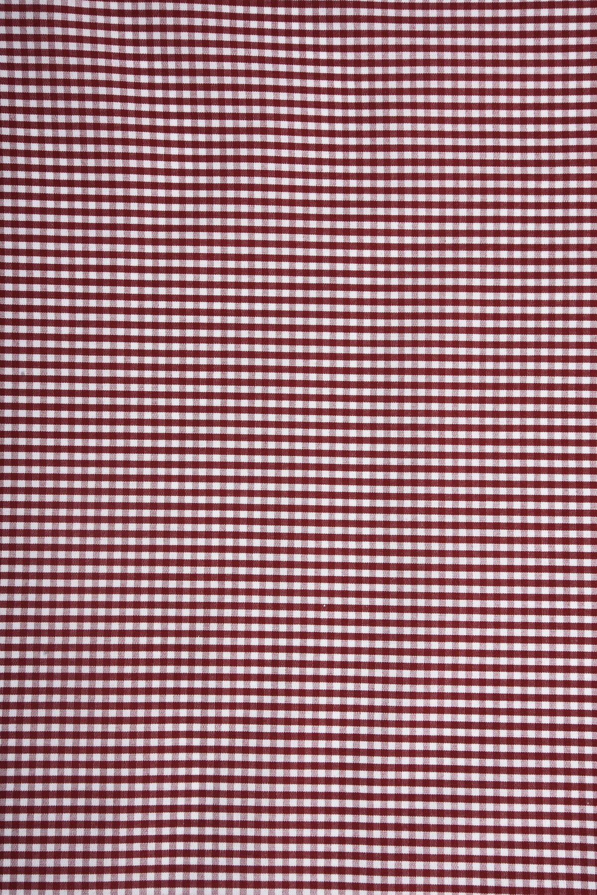 Red Mini Checks Shirt - 3