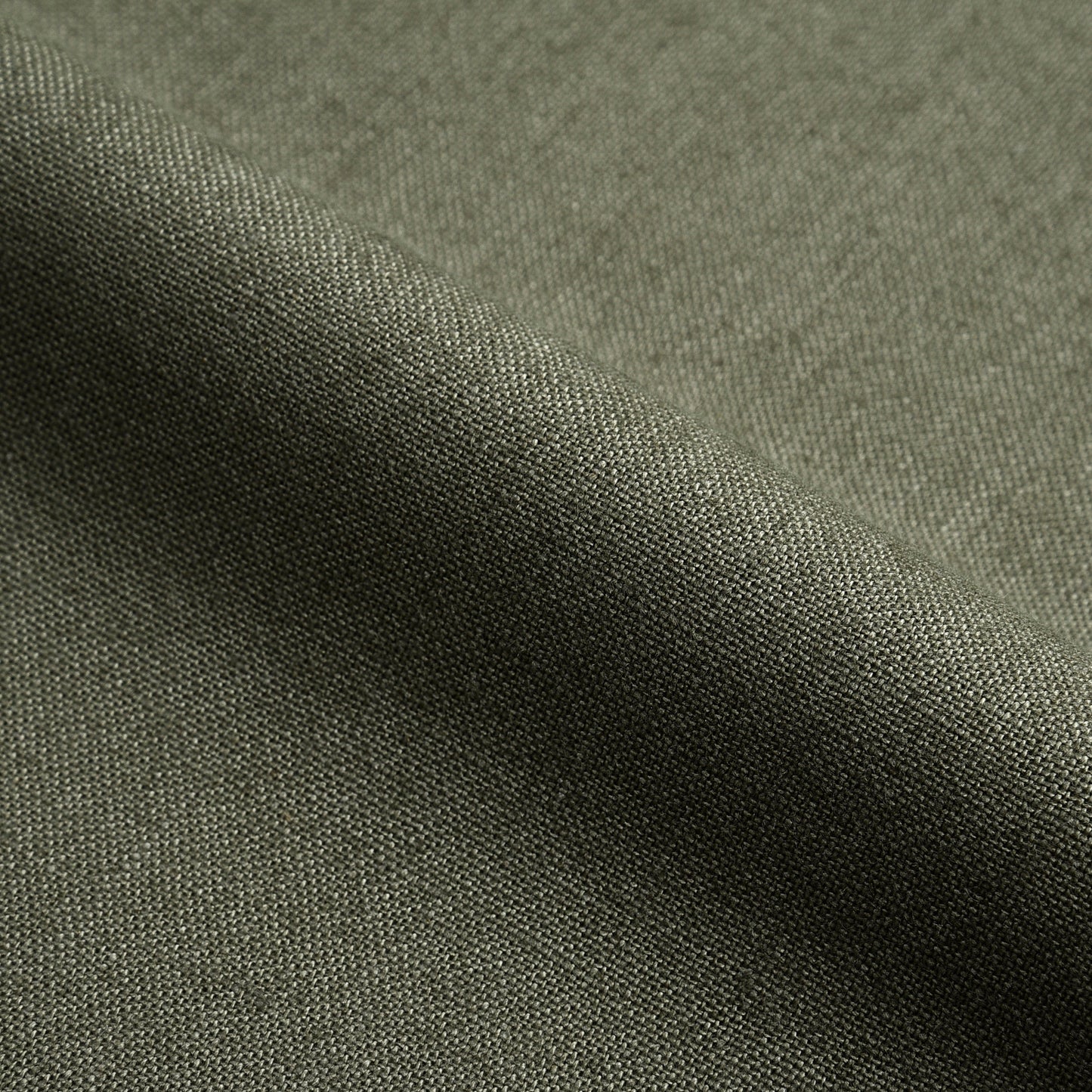 Linen Cotton Olive Green Dress Pant