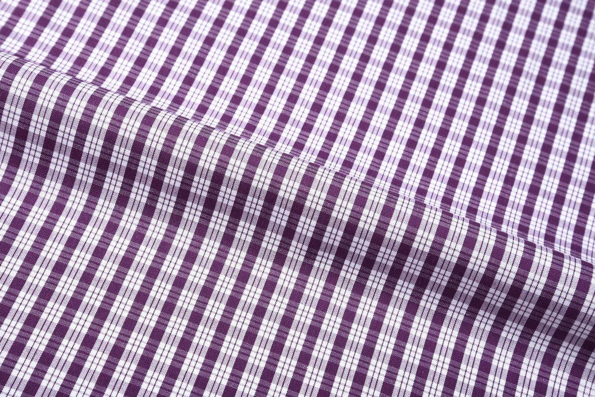 Purple Tartan Checks - 1