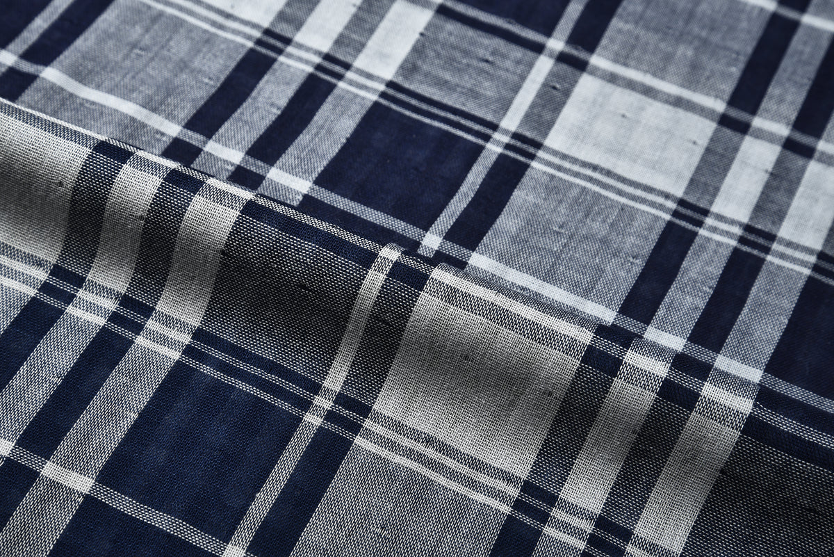 Aegean Blue Grey Checks Shirt - 4
